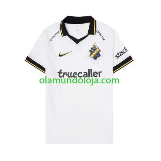 Camisola AIK Homem Equipamento Segundo 2026-2027 Manga Curta